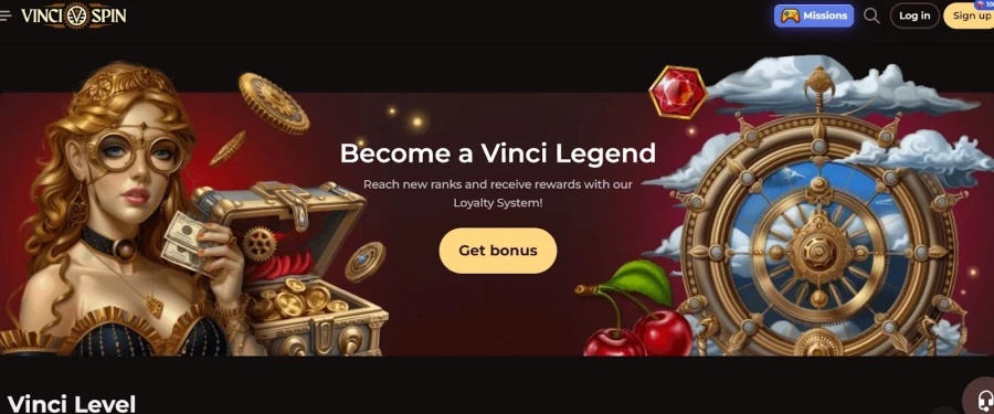 Vinci Spin strategie